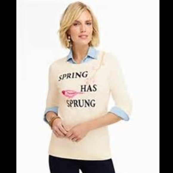 Talbots Sweaters - - New - Talbot spring sweater